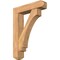Ekena Millwork Imperial Craftsman Smooth Bracket w/ Offset Brace, Western Red Cedar, 7 1/2"W x 32"D x 44"H BKT0806X32X44IMP04SWR - alternate 1